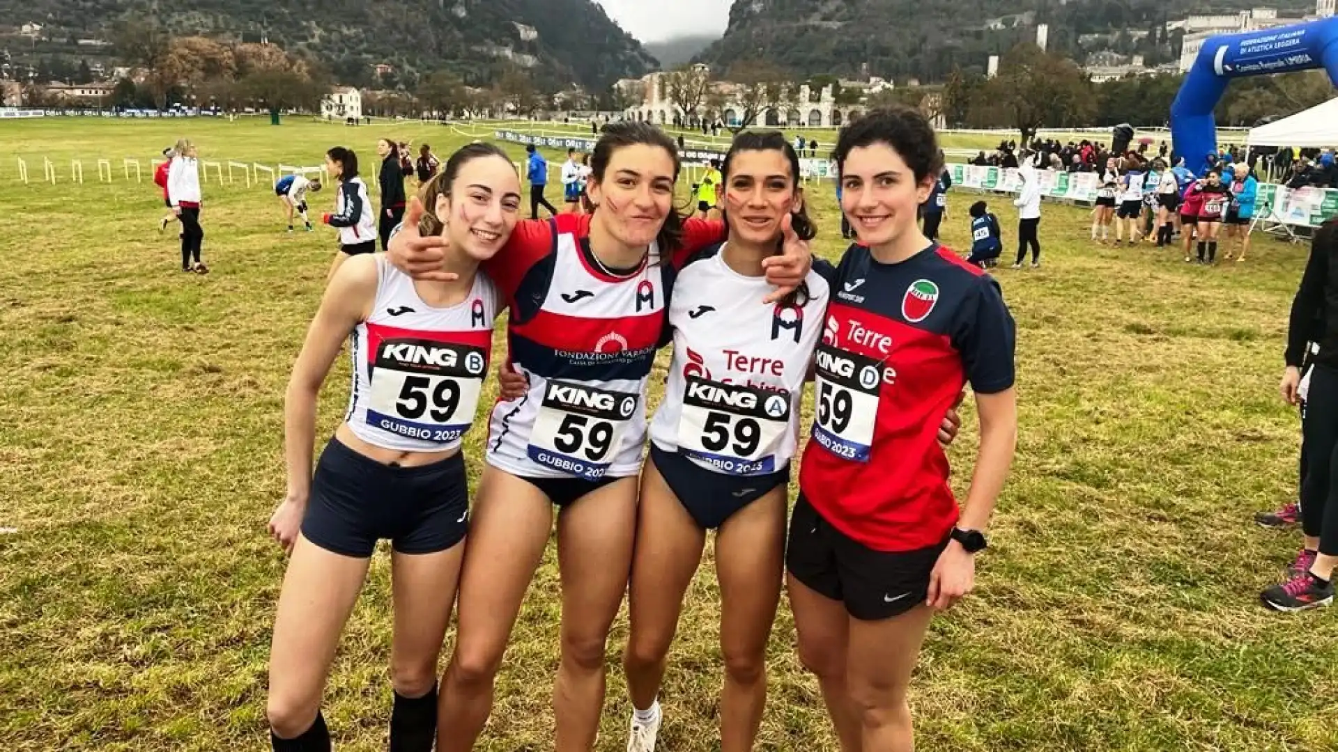 Daria Tucci di bronzo nella staffetta ai tricolori di cross con l’Atletica Studentesca Rieti Andrea Milard. “Una grande soddisfazione per me”